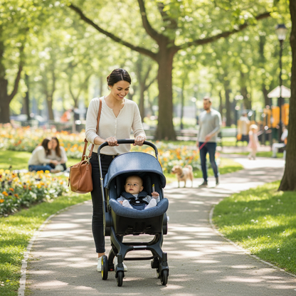 Poussette légère 3 en 1